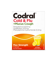 Codral® Cold & Flu +Mucus Cough Hot Drink